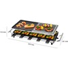 Profi Cook raclette grilis 10 asmenų su akmens ir grilio plokštėmis PC-RG 1144