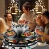 Profi Cook ProfiCook ProfiCook 2in1 Raclette Grilis &amp; Fondue Set PC RG/FD 1245 (juodas/sidabrinis)