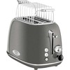 Profi Cook retro skrudintuvas 2 riekėms su 40 mm angomis ir bandelių laikikliu 511193