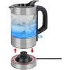 Profi Cook ProfiCook PC-WKS 1228 G electric virdulys 0.5 L 1100 W Nerūdijantis plienas, Transparent