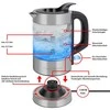 Profi Cook ProfiCook PC-WKS 1228 G electric virdulys 0.5 L 1100 W Nerūdijantis plienas, Transparent