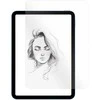 Paperlike Popierinis apsauginis stiklas imituojantis popierių FIXED PaperGlass ekrano apsauga iPad 10.9" 2022 m. .