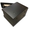 RACK DATACOM 10" wall mounted rack 4U/280 mm (glass) juodas
