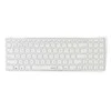 RAPOO klaviatūra E9100M, bezdrátová, Ultra-slim, CZ/SK, bílá