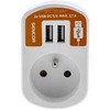 RPC 70 WH Lizdas 2xUSB 5V/2100mA RETLUX