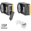 RPL 702 įkraunamas priekinis žibintas +PB RETLUX