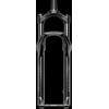 Rock Shox RockShox JUDY Sidabrinis fork, TK - Remote 27,5" 9QR 100mm, juodas, Alum Str 1 1/8 42offse A3