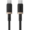 Baseus Dura Type C iki Type C 100 W greito įkrovimo laidas 2 m Juodas, Gold