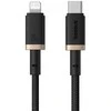 Baseus Dura USB-C - iP - USB-C to Lightning (7-pin) cable, 20 W, 2 m (juodas, auksinis)