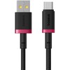 Baseus Dura USB Type A to Type C 60 W fast charging cable 1 m Juodas, Raudona