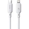 Baseus Silky USB-C/Lightning greito įkrovimo kabelis 1m 20W Baltas