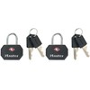 Master Lock MasterLock MasterLock TSA 4681EURTBLK 2 pakabinamų spynų rinkinys - juodas