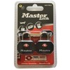 Master Lock MasterLock MasterLock TSA 4681EURTBLK 2 pakabinamų spynų rinkinys - juodas