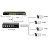 Šakotuvas Conexpro GNT-6FP51G6, lauko PoE komutatorius, 5x LAN, 4x PoE