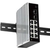 Šakotuvas „Conexpro GNT-IG1210GF-DC“, pramoninis DIN bėgelio komutatorius, 8x LAN, 2x SFP