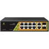 Šakotuvas Conexpro GNT-P1012G6, PoE komutatorius, 10x LAN, 8x PoE, 2x SFP