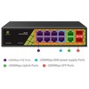 Šakotuvas Conexpro GNT-P1012G6, PoE komutatorius, 10x LAN, 8x PoE, 2x SFP