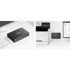 Šakotuvas TP-Link Omada ES208GP network switch Managed L2 Gigabit Ethernet (10/100/1000) Power over Ethernet (PoE) DIN rail Juodas