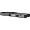 Šakotuvas TP-Link Easy 28 prievadų 1G lengvai valdomas komutatorius – 24X POE + 2X SFP 250W POE maitinimas