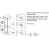 Bosch Serie 4 KBN96VFE0 fridge-šaldiklis Built-in 383 L E Baltas