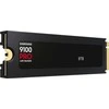 Samsung SSD | 9100 PRO With Heatsink | 8000 GB | SSD form factor M.2 2280 | Solid-state drive sąsaja PCIe 5.0 x4, NVMe 2.0 | Skaitymo greitis 14800 MB/s | Rašymo greitis 13400 MB/s