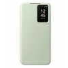 Telefono dėklas Samsung Galaxy S24+ Smart View, šviesiai žalias