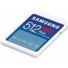 Atminties kortelė Samsung PRO Plus SDXC 512GB UHS-I U3 [Rašyti 130MB/s Skaityti 180MB/s] v 2023
