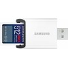 Atminties kortelė Samsung PRO Ultimate SDXC 512GB UHS-I U3 [Rašymas 130MB/s Skaitymas 200MB/s] su skaitytuvu