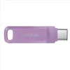 „SanDisk Ultra Dual Drive Go USB Type-C“, „Lavender“, pasaulinis, 400 MB/s, 256 GB