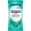 SANYTOL servetėlės universalus SANYTOL Eukaliptus valo ir dezinfekuoja 36 vnt