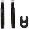 Schwalbe valve extension 65mm tubeless juodas set 2pcs