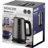 Sencor elektrinis virdulys 1,7l, pilkas SWK1753BK