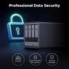 Serveris UGREEN NASync DXP4800 Plus 4 skyrių NAS 0/4 SATA, 0/2 M.2 SSD, 1 x 10 GbE + 1 x 2,5 GbE, 8 GB RAM