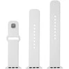 Fixed Fiksuotas | Sportiškas dirželio rinkinys Apple Watch 42/44/45 mm | 170-235 mm | Baltas | Silikonas