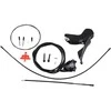 SHIMANO angle brake-set GRX BR-RX820+ST-RX820 rear/right J-kit (ST) without adapt polymer + chl BH90/170cm p