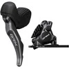 SHIMANO brake-set GRX BR-RX820+ST-RX820 front/left J-kit (ST) polymer + chl BH90/100cm for 160mm k