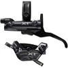 SHIMANO stabdžių komplektas XT BR-M8220+BL-M8200 priekinis/kairysis J-komplektas (BL) be adaptyvaus polimero + chl BH90/100cm