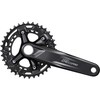 Priekinis žvaigždžių blokas Shimano DEORE FC-M4100-B2 / 2x10 pav. / 36-26T / 175 mm