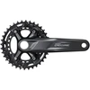 Šakotuvas SHIMANO DEORE FC-M5100-2 Crankset, Integrated Crankset, 2x11, 170 mm, 36x26T, without cups, boxed