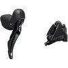 Stabdžių pavarų rankenėlė su hidrauliniais stabdžiais Shimano ST-RX400(R) BR-RX400(R) GRX
