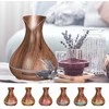 Drėkintuvas SIXTOL Aroma difuzorius Vulcan pilkas wood 350ml