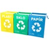 Sixtol Sort Easy 3 Basic, 30x30x40 cm, 3 x 36 l, 3 pcs