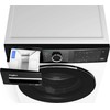 Whirlpool Skalbimo mašina | WPM 07W ADS EE | Front loading | Energy efficiency class A | Skalbimo talpa 10 kg | 1400 RPM | Gylis 58 cm | Plotis 60 cm | Ekranas | Digital | Steam function | Baltas