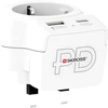 SKROSS USB kištukas (iš Europos į JK) AC20PD baltas
