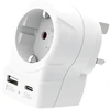 SKROSS USB kištukas (iš Europos į JK) AC20PD baltas