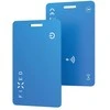 Smart tracker FIXED Tag Card 2 su funkcija Find My, belaidės ładowanie, mėlyna