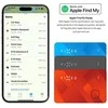 Fixed FIKSUOTA Žymų kortelė su „Find My“ palaikymu, juodas