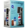 Gazuotų gėrimų gaminimo aparatas SodaStream Art, Juodas | Pepsi rinkinys (buteliukas + cilindras + Pepsi sirupas)