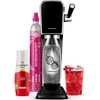 Gazuotų gėrimų gaminimo aparatas SodaStream Art, Juodas (buteliukas + cilindras + sirupas)