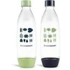 Gertuvė SodaStream FUSE bottle 2x 1 l, žalias/juodas